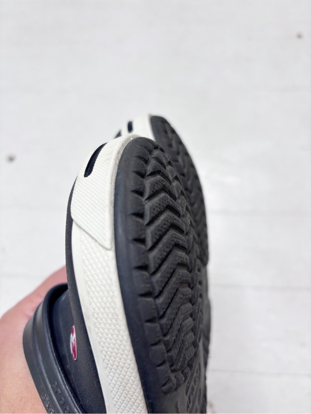 Crocs Crocband Navy White Clogs Waterproof Slip On Size 6-7 Toddler - Picture 8 of 10